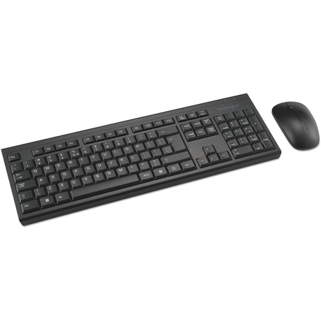 Kensington km150 eq ensemble de bureau sans fil (noir, disposition américaine (qwerty), membrane, 100%, 1200 dpi)