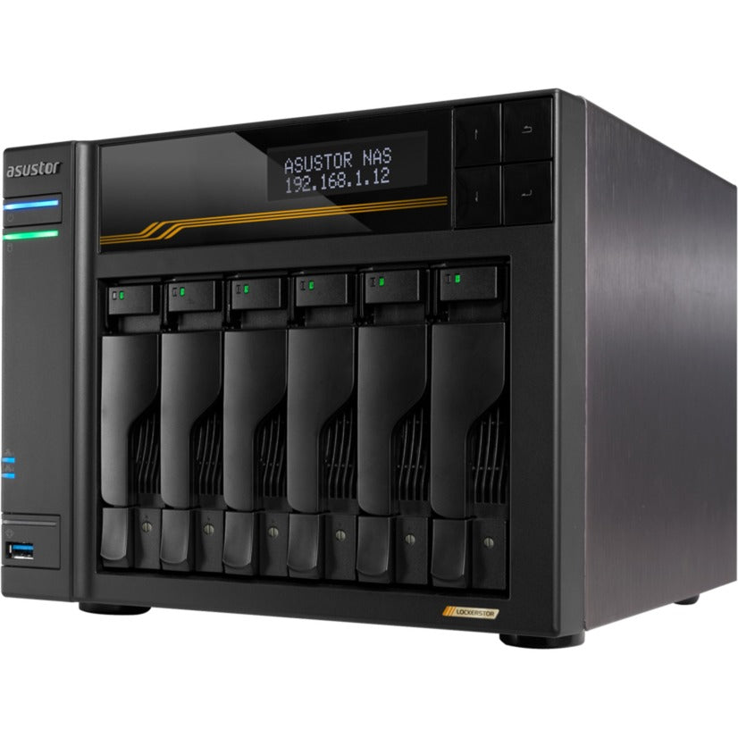 Casiers Asustor 6 as6806t nas (noir)