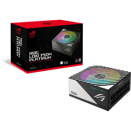 Asus ROG Loki SFX-L Platinum Alimentation modulaire 750 watts (noir, 1x 12V-2x6, 3x PCIe)