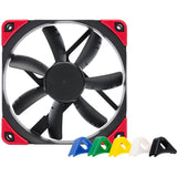 Noctua nf-s12a pwm chromax.black.swap case ventilateur (noir, 120 x 120 x 25 mm)