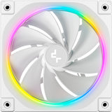 Ventilateur de boîtier Deepcool fl12r rgb (blanc, 120 x 120 x 25 mm, pwm)