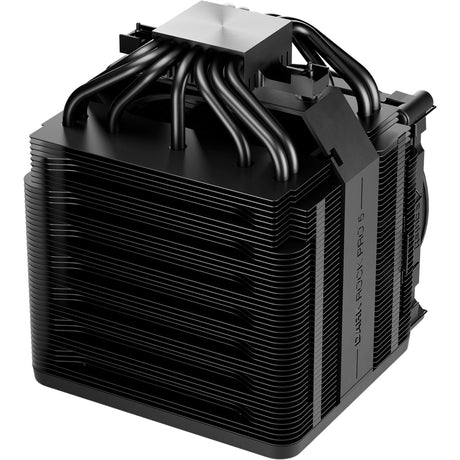 Soyez silencieux! Refroidisseur de processeur Dark Rock Pro 5 (noir, connecteur de ventilateur PWM à 4 broches)