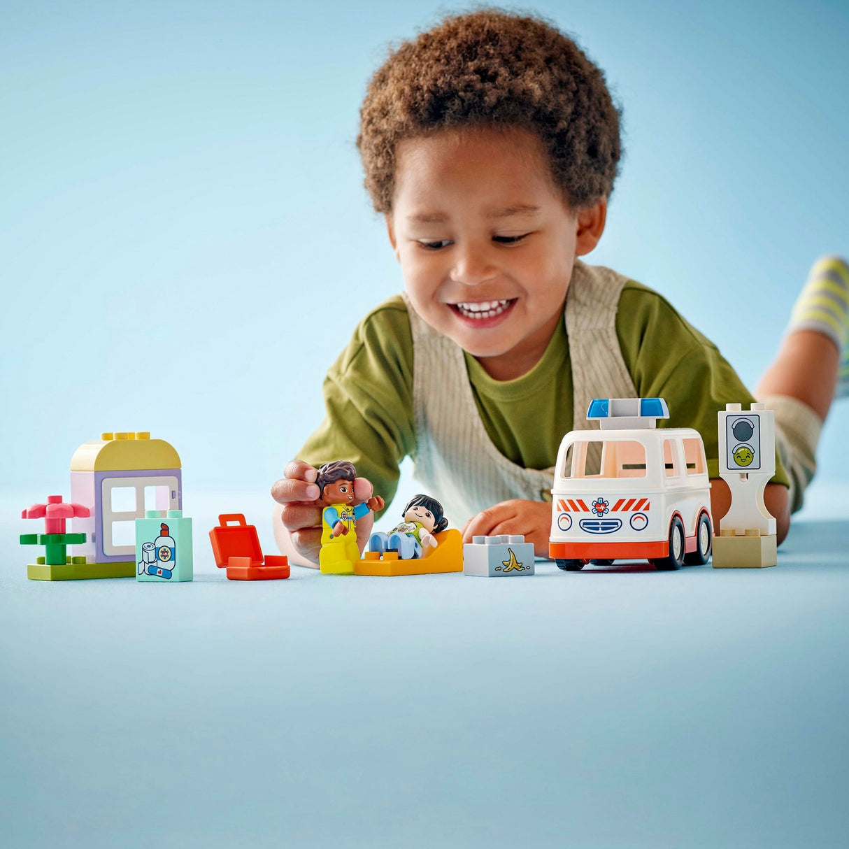 Lego Duplo Town 10447 ambulance avec chauffeur