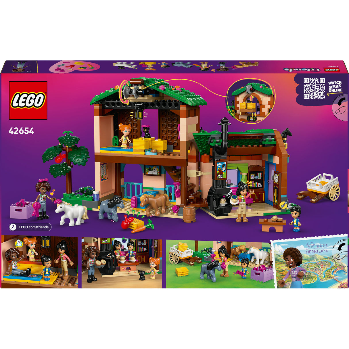 Lego Friends 42654 ferme et écurie de poneys