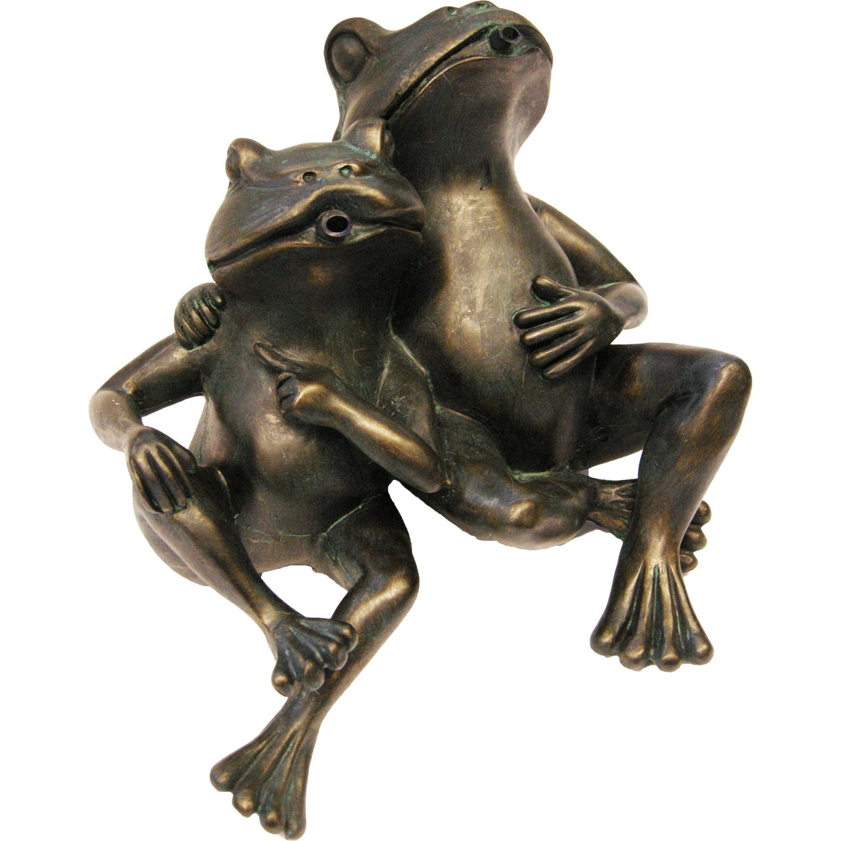 Figure de pulvérisation de deux grenouilles Ubbink