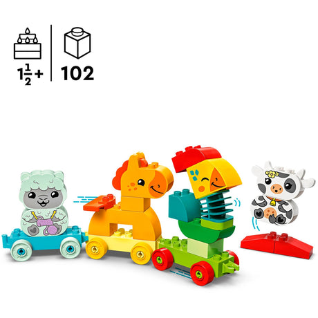 Lego duplo mon premier train d'animaux - 10412