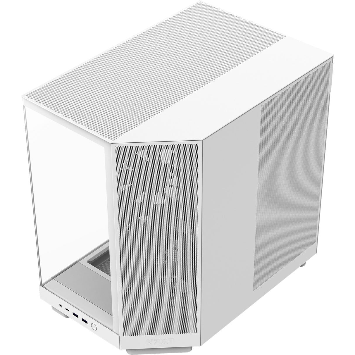 Boîtier tour midi Nzxt h6 flow (blanc | 2x USB-A | 1x USB-C | verre trempé)