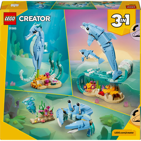 Lego créateur 31385 animaux marins beaux dauphins