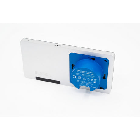 Panneau de commande Shelly Wall Display x2i (argent, écran tactile, Wi-Fi 6, Bluetooth 5.4)