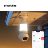 Caméra de sécurité Imou bulb cam 2k (blanc, raccord à vis universel e26 e27)