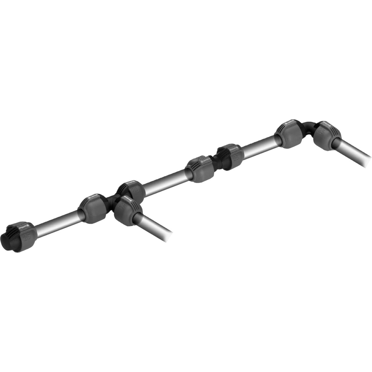 Système d'arrosage Gardena - Pièce en L 25 mm x 1 2 filetage mâle