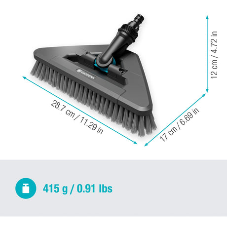 Gardena Cleansystem Steelbrush Soft Flex