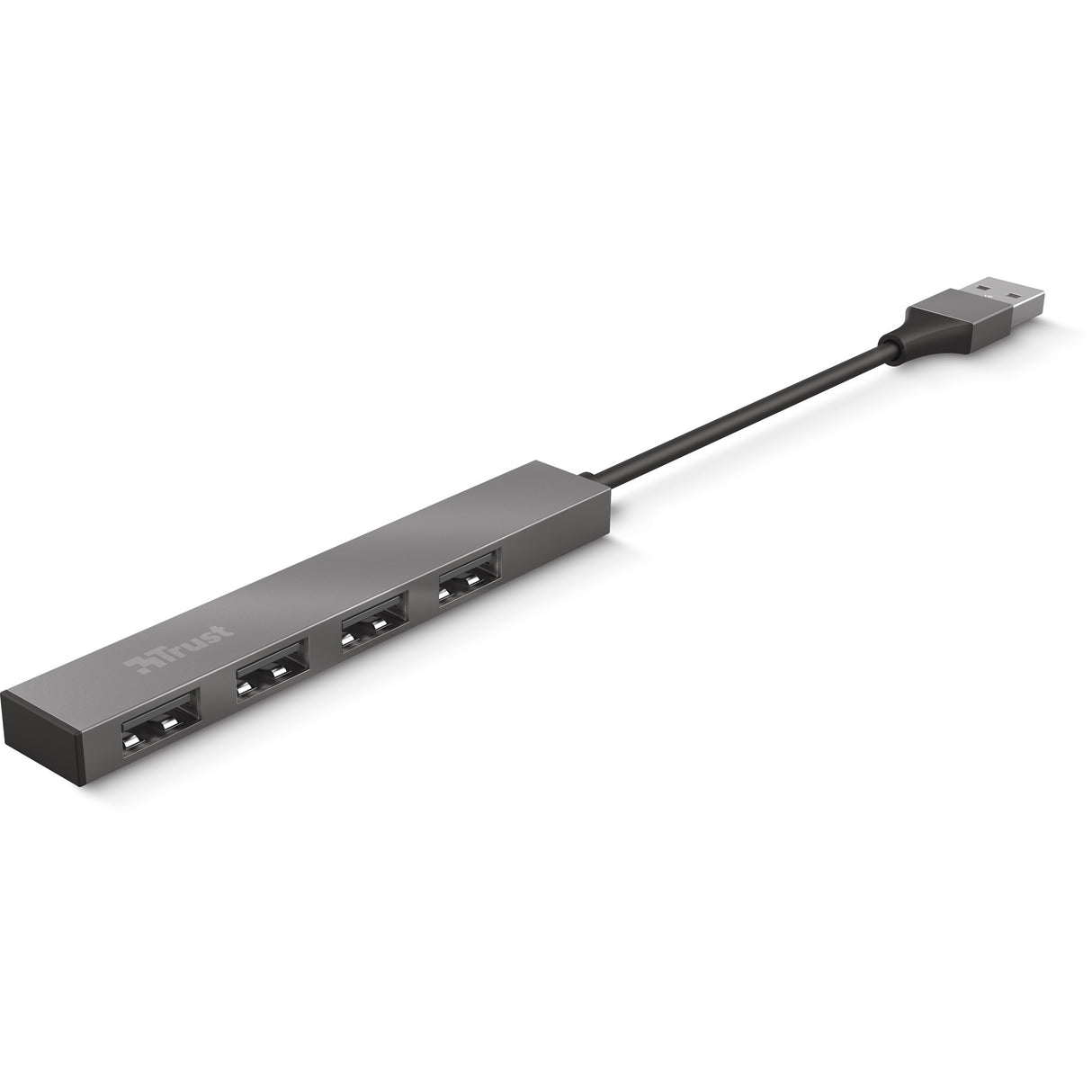 Trust Halyx Aluminium 4-Port Mini USB Hub