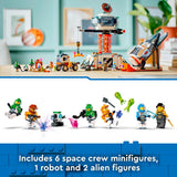 Lego City - Jouet de construction base spatiale et rampe de lancement de fusée (60434)