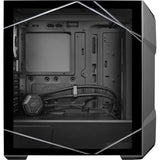 Boîtier tour midi Cooler Master TD500 Max (Gunmetal | 2x USB-A | 1x USB-C | RVB | Verre trempé)