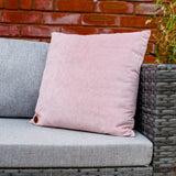 Coussin chauffant sans fil Cozy una Velvet 45 x 45 cm (rose clair, power bank 5000 mah)
