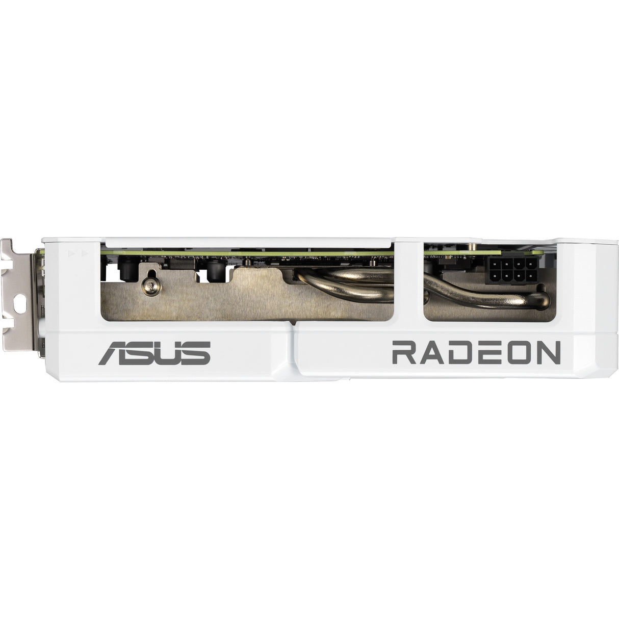 Carte graphique Asus Radeon RX 9060 XT Dual White Edition 16 Go (blanc, RDNA4, GDDR6, 2x Display Port, 1x HDMI 2.1)