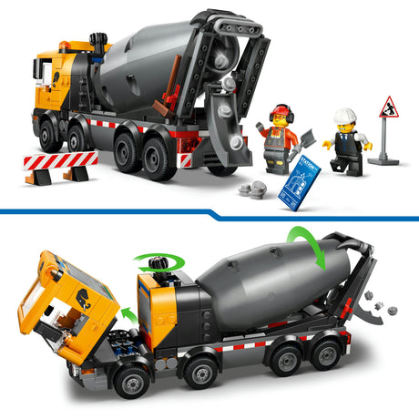 Lego City Great Vehicles 60478 Le camion de ciment
