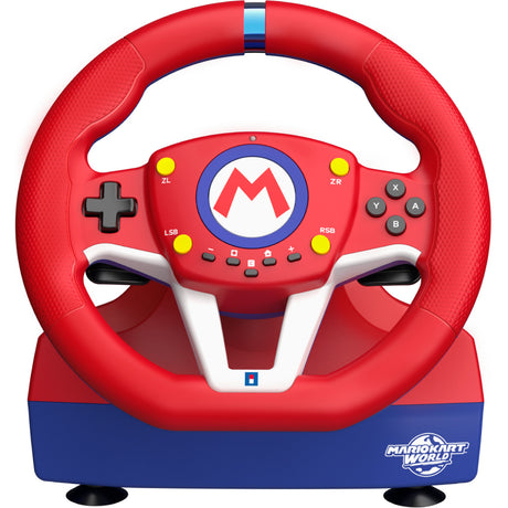 Hori mario kart racing wheel pro mini simulatorset (rood meerkleurig, nintendo switch 2, nintendo switch, nintendo switch oled, pc)