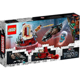 Lego Marvel - Jouet de construction de la salle du trône du roi Namor (76213)