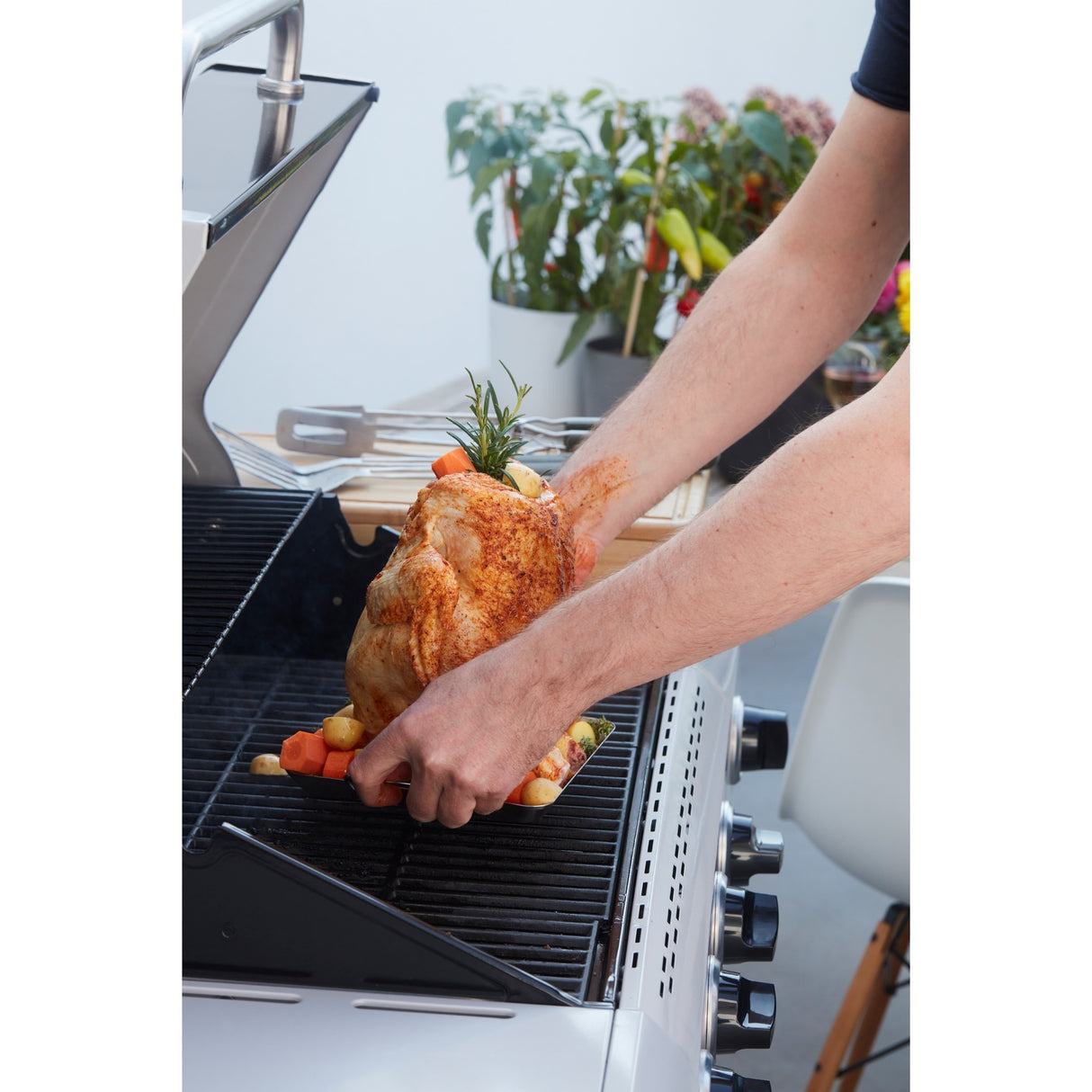 Support à poulet Barbecook