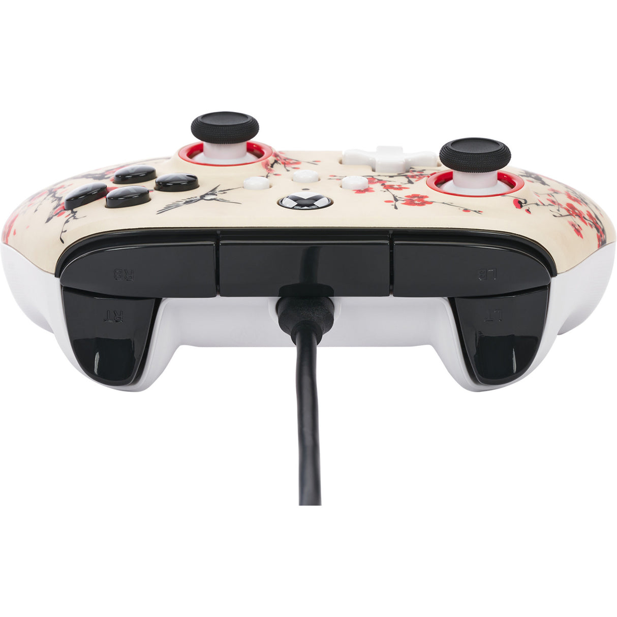 Manette Powera Advantage avec câble pour Xbox Series X|s - Warrior's Nirvana (Magnolia White, Xbox Series X|s, Xbox One, PC)