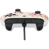 Manette Powera Advantage avec câble pour Xbox Series X|s - Warrior's Nirvana (Magnolia White, Xbox Series X|s, Xbox One, PC)