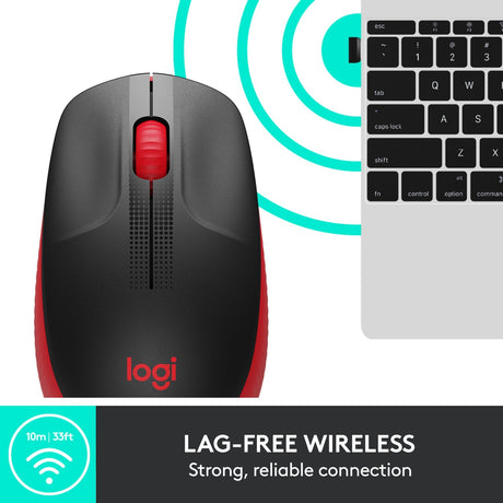 Logitech M190 Souris sans fil pleine grandeur