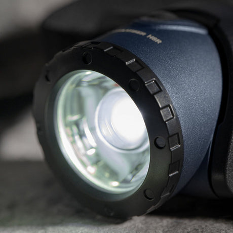 Lampe frontale Ledlenser h8r édition 25e anniversaire éclairage LED (bleu foncé noir, 600 lm, 6000 - 8000k)