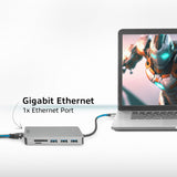 Act Connectivité USB-C 4K Station d'accueil pour 1 moniteur HDMI, Ethe
