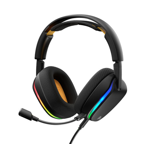 Glorious ghs éternel rgb - casque de jeu stéréo rvb casque de jeu supra-auriculaire (noir, PC, ps5, ps4, switch, usb-c)
