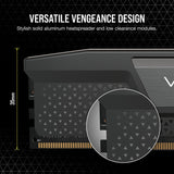 Corsair Vengeance 32 Go DDR5-4800 (2x 16 Go) RAM (noir, cmk32gx5m2a4800c40, xmp 3.0)