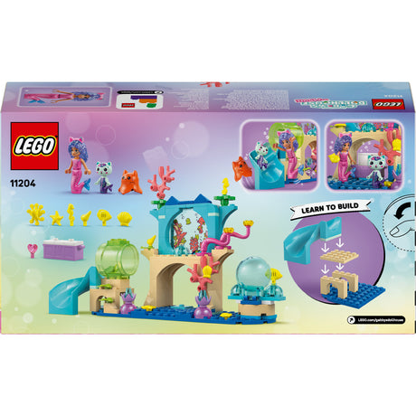 Lego Gabby's Dollhouse 11204 L'aventure de l'aquarium de la sirène Gabby