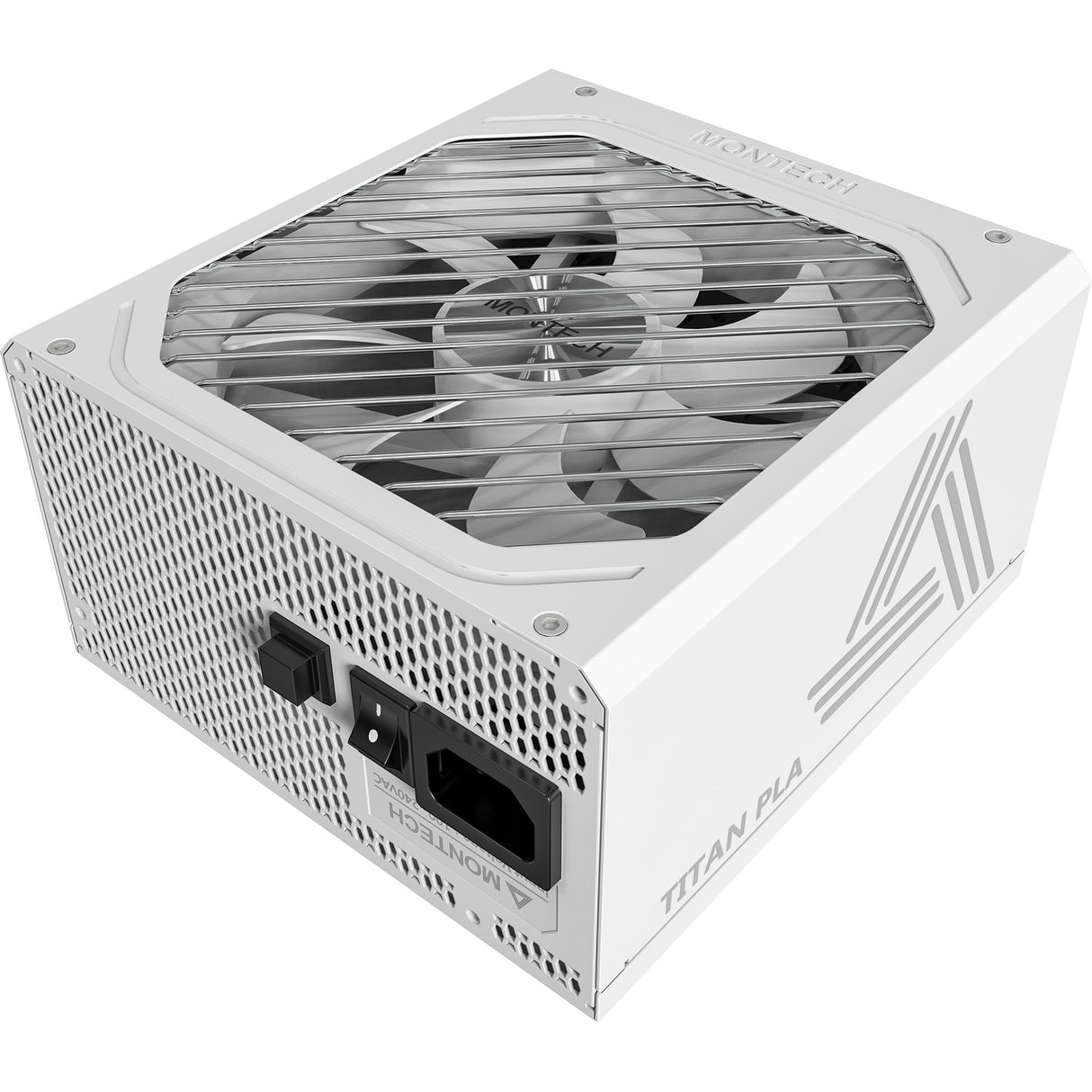 Alimentation modulaire Montech titan pla 1000 watts (blanc, 2x pcie)
