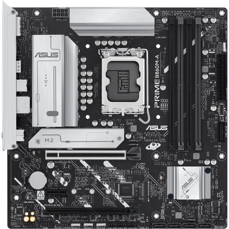 Carte mère Asus prime b860m-a-csm socket 1851 (raid, 2,5 Go-lan, son, µatx)