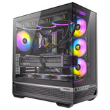 Boîtier tour midi Antec c7 argb (noir | 2x USB-A | 1x USB-C | verre trempé)