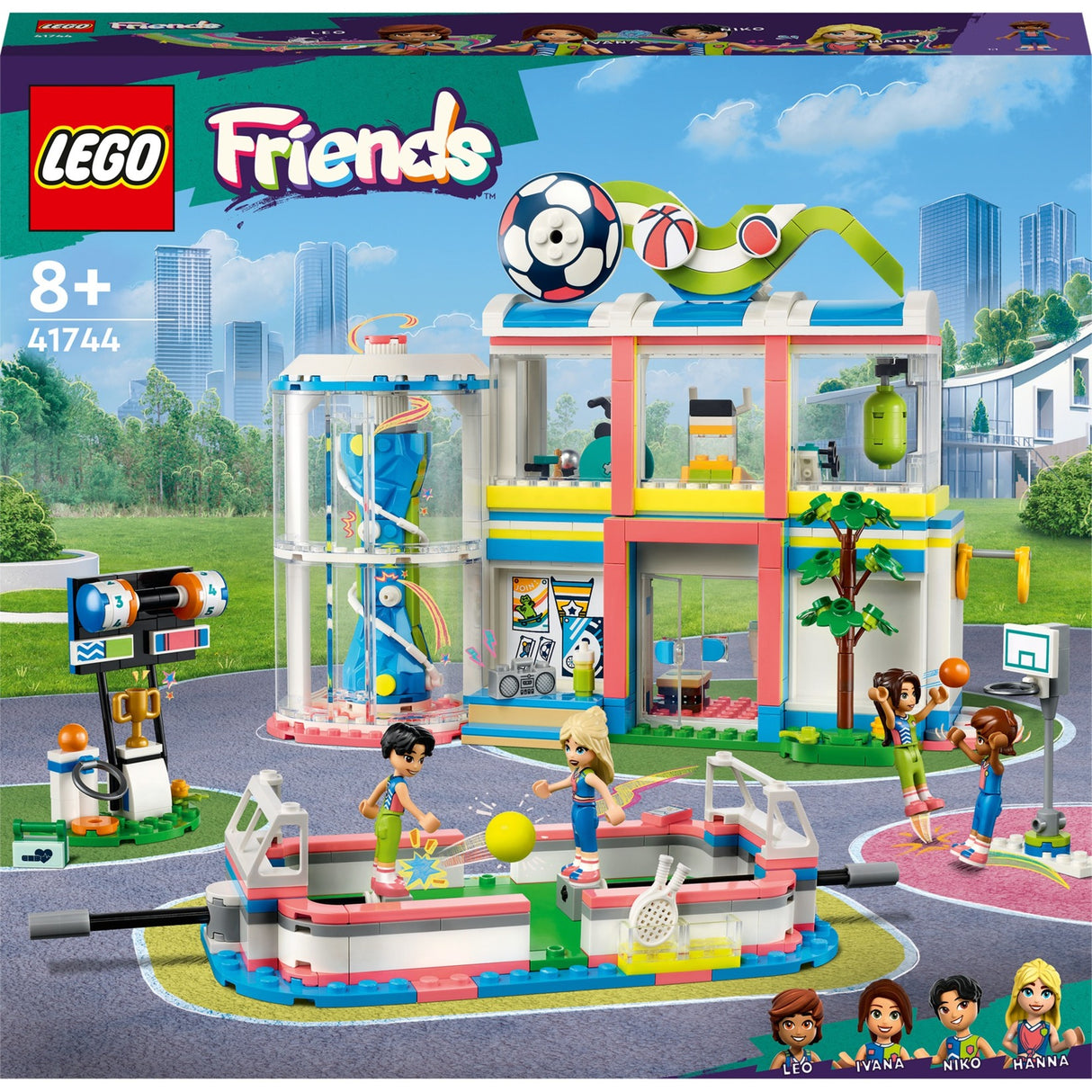 Lego Friends - jouet de construction de centre sportif (41744)