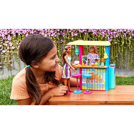 Mattel aime la cabane de la plage de l'océan