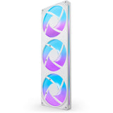 Nzxt f420 rgb core ventilateurs de boîtier (blanc, 3 pièces, 420 x 140 x 26 mm)