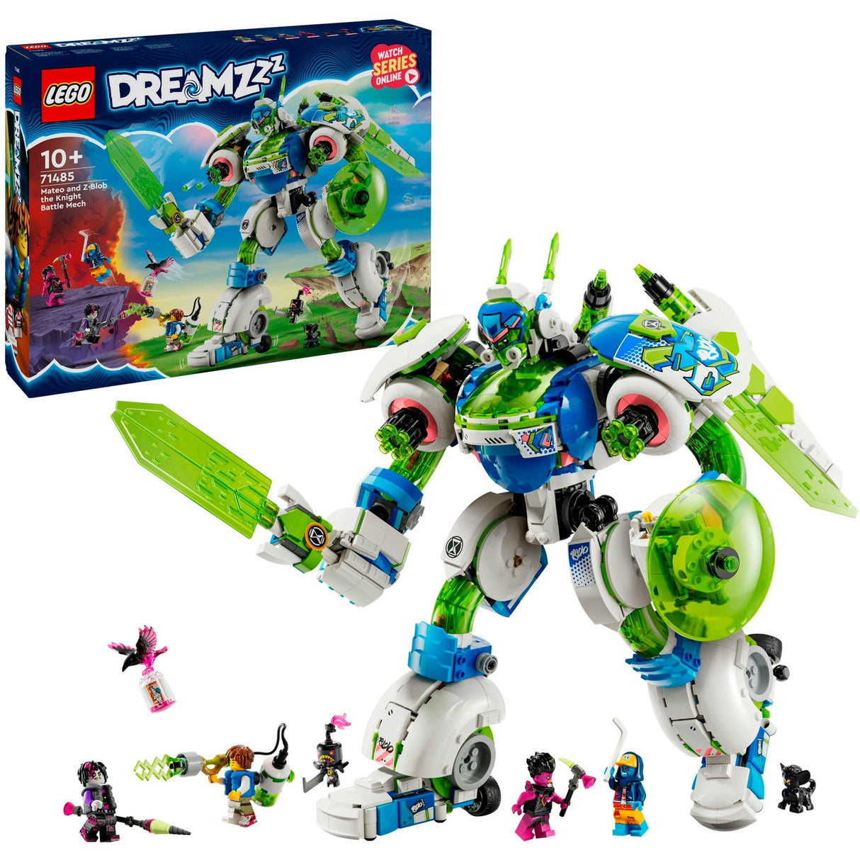 Lego dreamzzz 71485 Mateo et Z-blob le chevalier mech