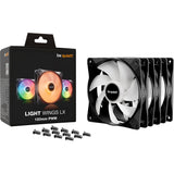 Soyez silencieux! pack triple PWM Light LX 120 mm