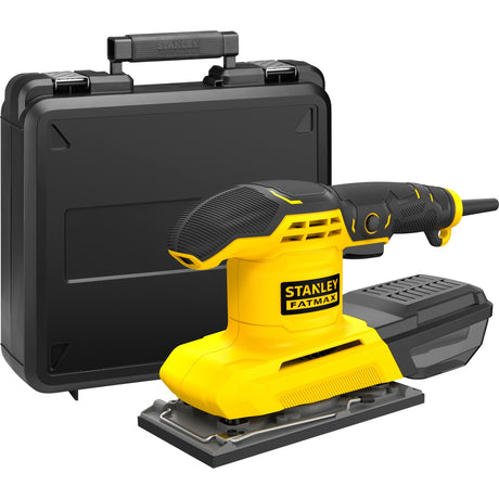 Ponceuse orbitale Stanley fatmax 280w 1 3 feuilles (jaune noir)