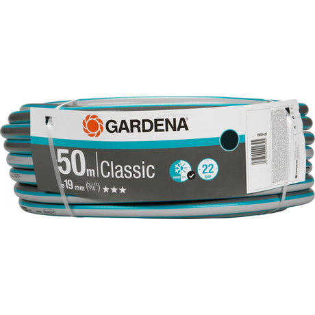 Tuyau classique Gardena 19 mm (3 4 ) (gris turquoise, 18025-20, 50 m)