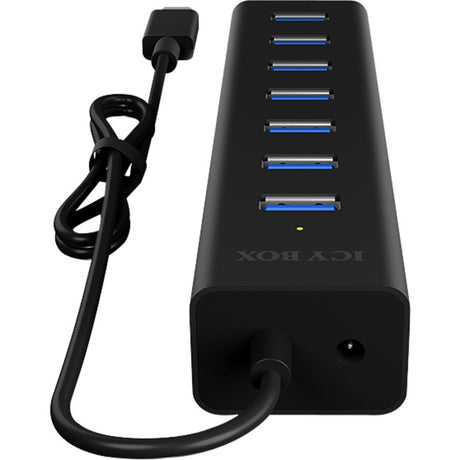 Boîte glacée ib-hub1700-c3 hub usb (noir)