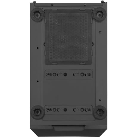 Silverstone sst-fah1mb-pro boîtier tour midi (noir | 3x USB-A | RVB | verre trempé)