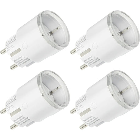 Shelly plug s gen3 smart WiFi, prise 4 pièces (blanc, matière, WiFi, Bluetooth)