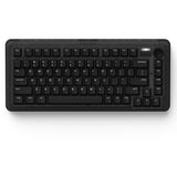Clavier mécanique sans fil Iqunix zx75 côté obscur (noir, disposition américaine (qwerty), marron cerise mx, 75 %, LED RVB, remplaçable à chaud, pbt double prise, 2,4 GHz | Bluetooth 5.1 | USB-C)