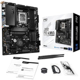 Carte mère Asrock Z890 Pro-A WiFi Socket 1851 (noir, RAID, 2,5 Go-LAN, WiFi 6e, BT, son, ATX)