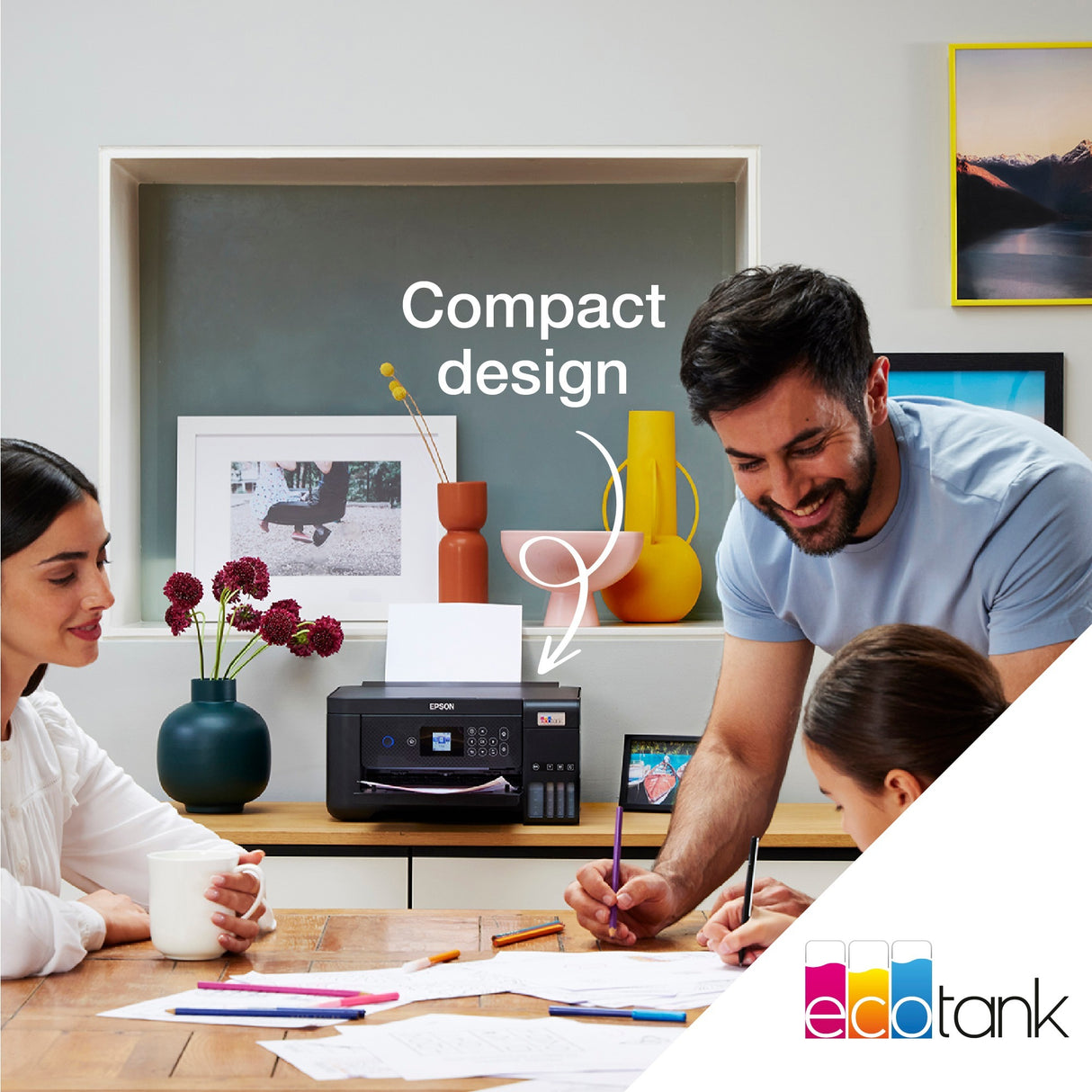 Epson Ecotank ET-2850 A4 Imprimante Wi-Fi multifonctionnelle