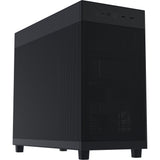 Asus prime ap303 - mesh panel midi tower behuizing (zwart | 2x usb-a | 1x usb-c)